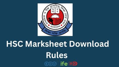 HSC Marksheet Download Rules 2024