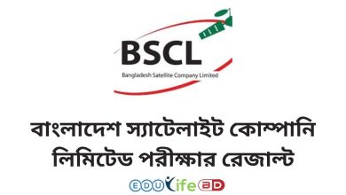 বাংলাদেশ স্যাটেলাইট কোম্পানি লিমিটেড পরীক্ষার রেজাল্ট